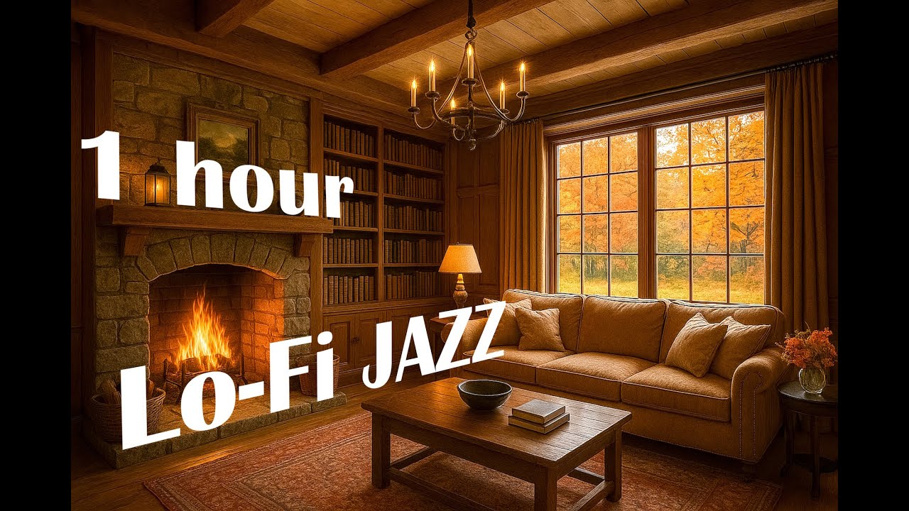 Lo-Fi Jazz Instrumental ✨ 1 Hour Relaxing Background Music for Study, Work & Chill
