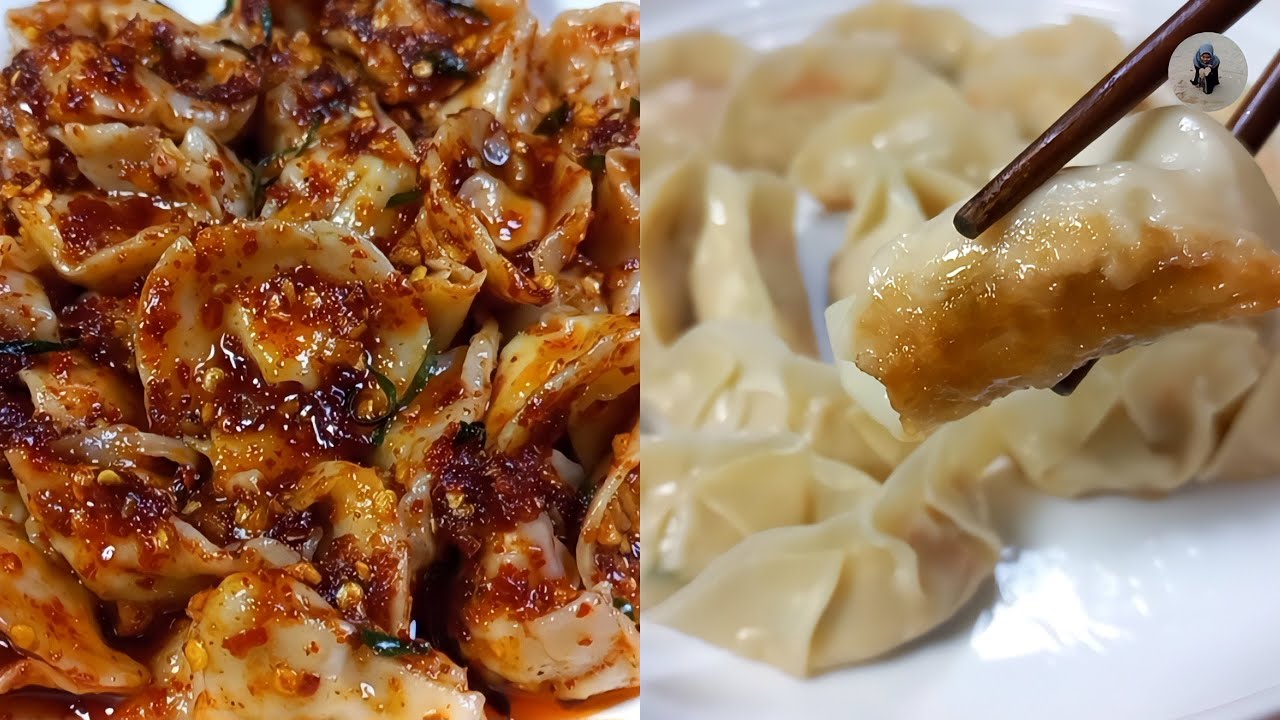 RESEP GYOZA DAN PANGSIT CHILI OIL PEDAS ENAK & NIKMAT... Bikin Sendiri Lebih Hemat Lebih Puas!!
