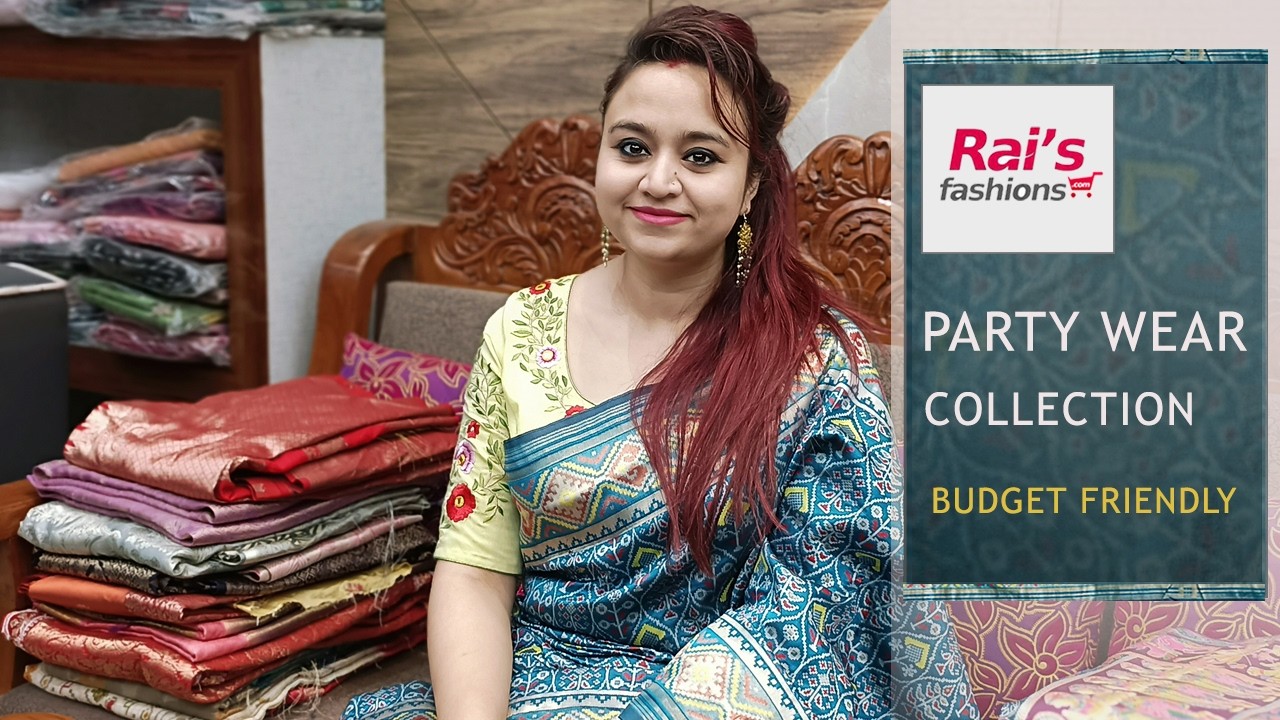 Budget Friendly Party Wear Sarees Collection (18FRH)