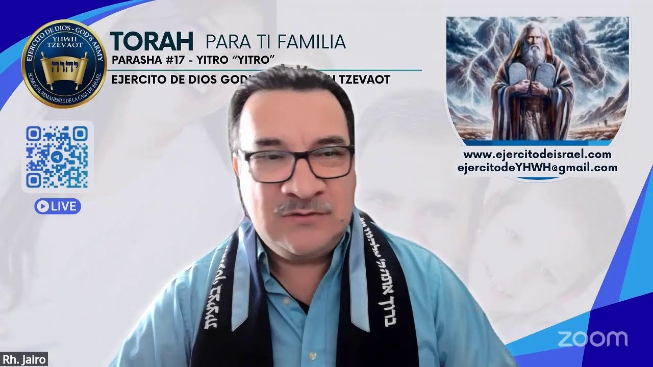 TORAH PARA TI FAMILIA - PARASHA # 17 - YITRO - Jetro - AÑO 5786 - 2026