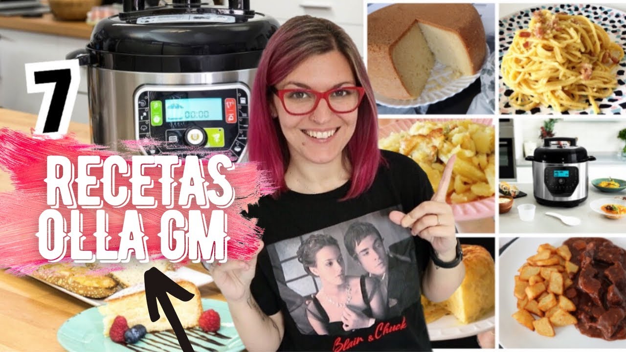 7 RECETAS con OLLA GM H Deluxe FÁCILES Y RÁPIDAS