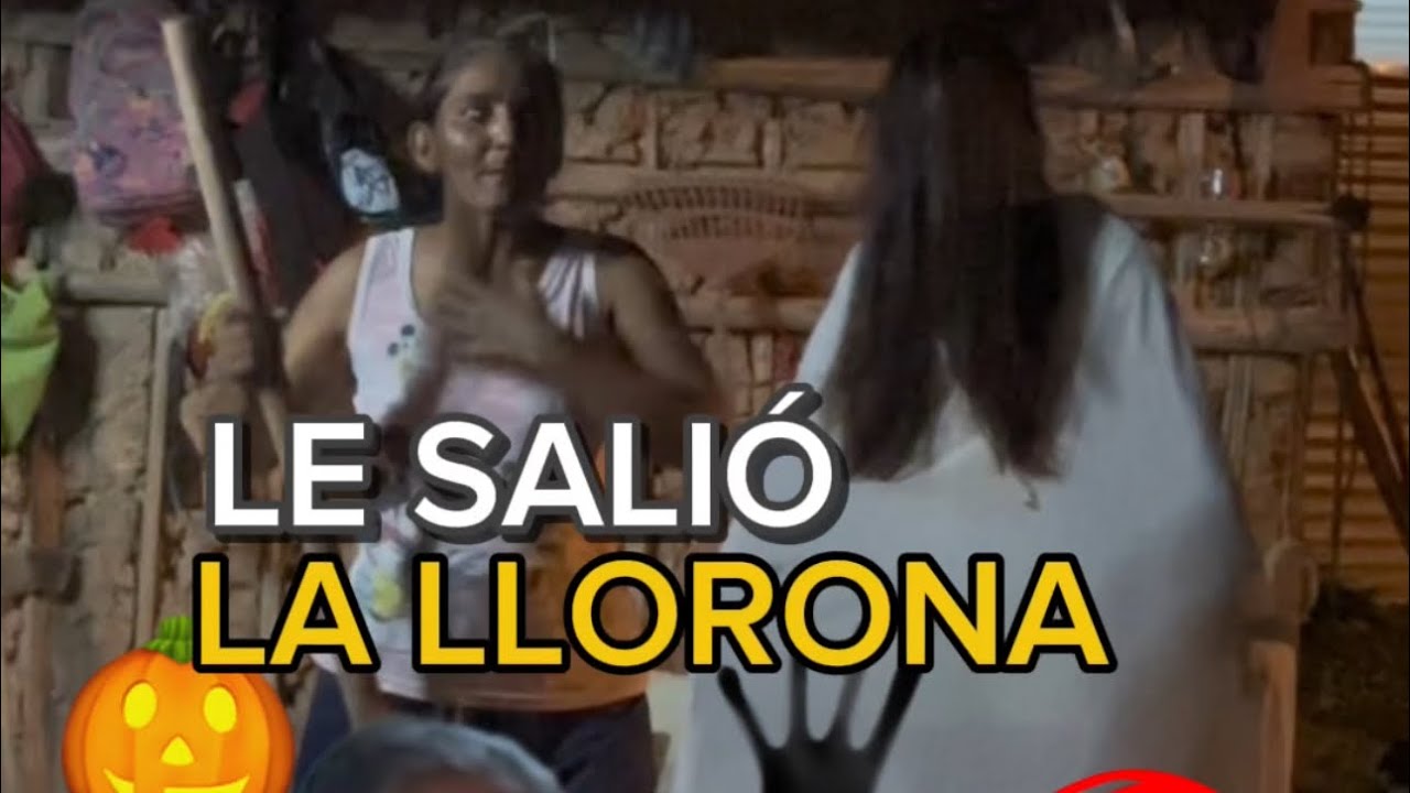 A mi mamá le salio la llorona  😂