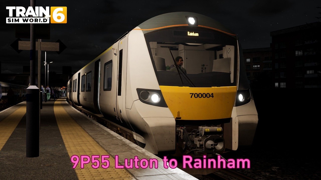 9P55 Luton to Rainham - Southeastern High Speed - Class 700 - Train Sim World 6