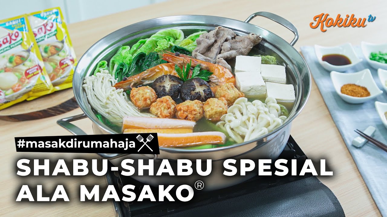 RESEP SHABU-SHABU SPESIAL ALA  MASAKO® | #Masakdirumahaja