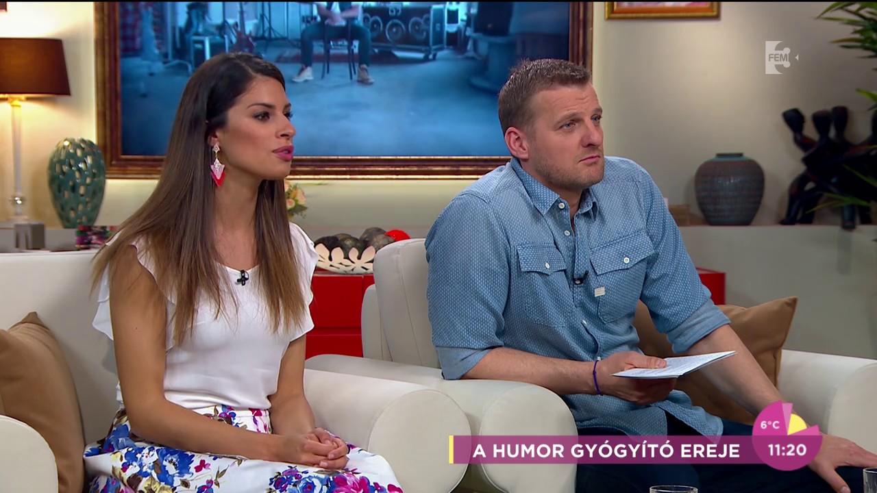 A nevettetéssel jótékonykodik az Irigy Hónaljmirigy - tv2.hu/fem3cafe
