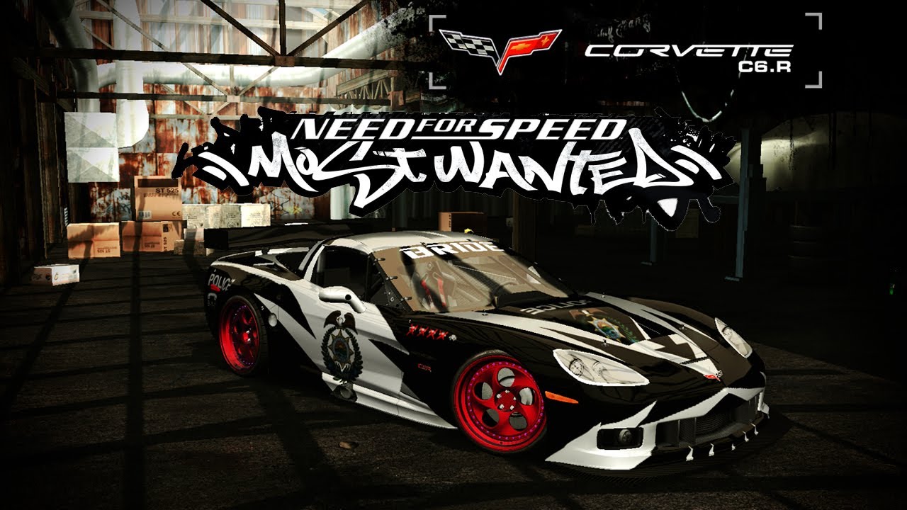 NFS Most Wanted / REDUX MOD 2023/ CROSS CORVETTE C6.R JUNKMAN TUNING/ 1080p60fps