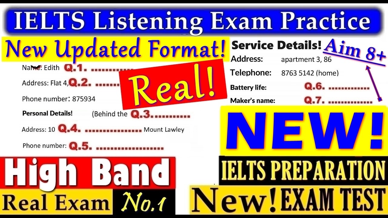 IELTS LISTENING PRACTICE TEST 2026 WITH ANSWERS | 27.06.2026