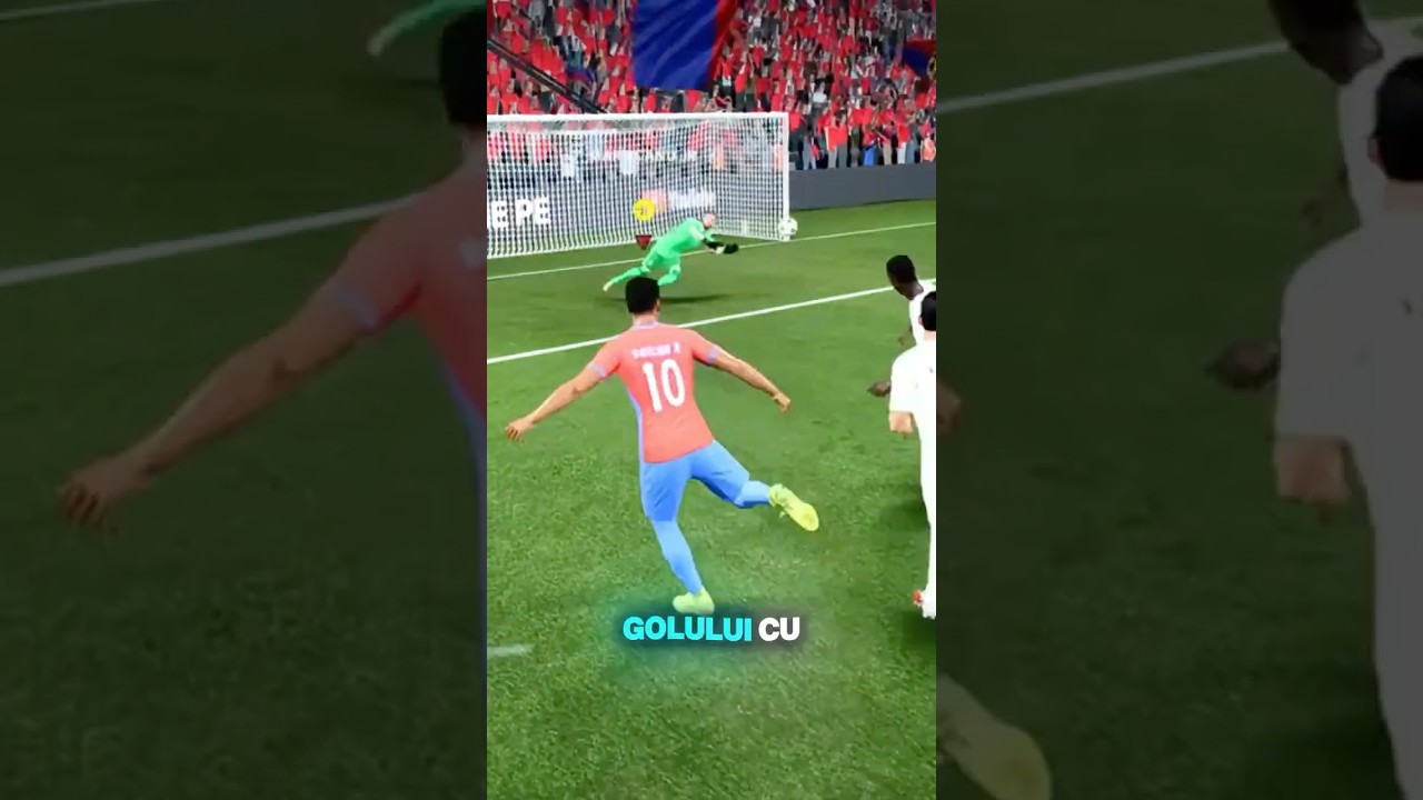 GOL CU STANGUL VS CFR CLUJ 🔥#fc26 #playercareer #fcsb