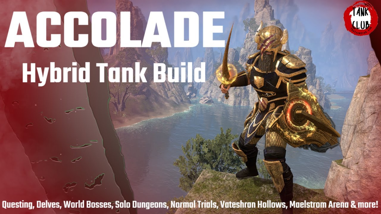 'Accolade' Hybrid Dragonknight Tank Build | Elder Scrolls Online | High Isle