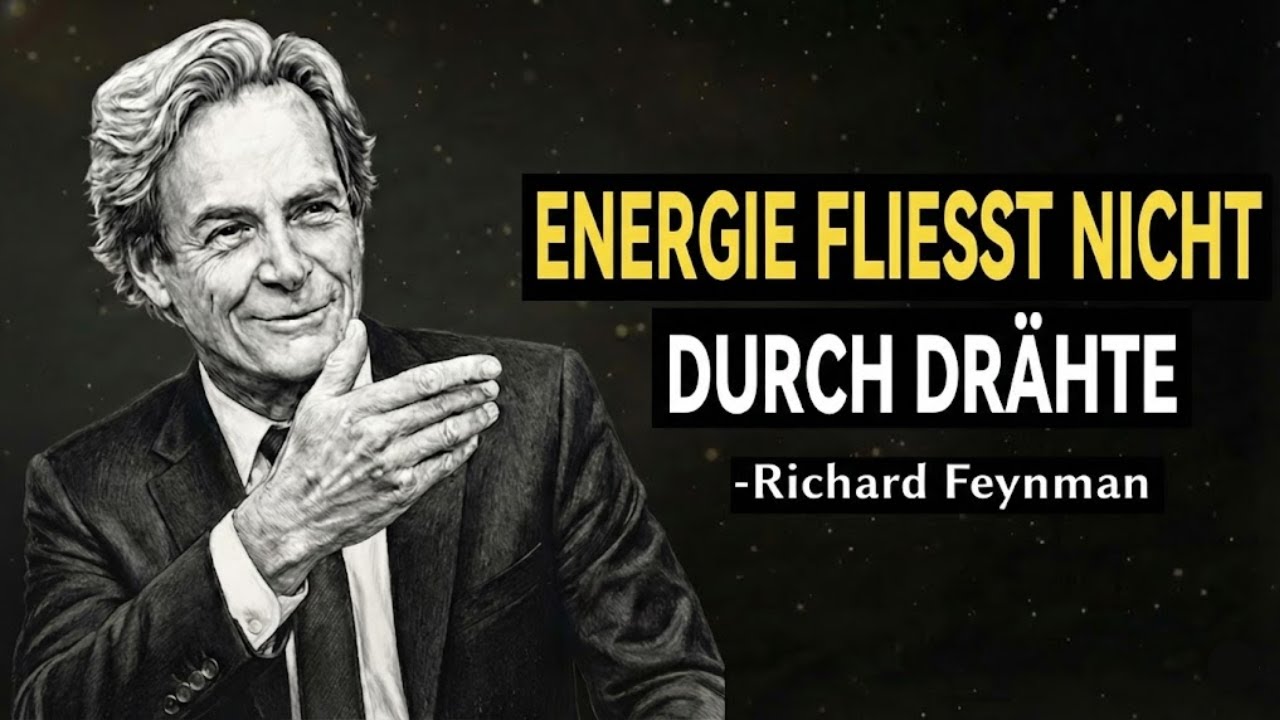 Richard Feynman erklärt das größte Missverständnis über Elektrizität