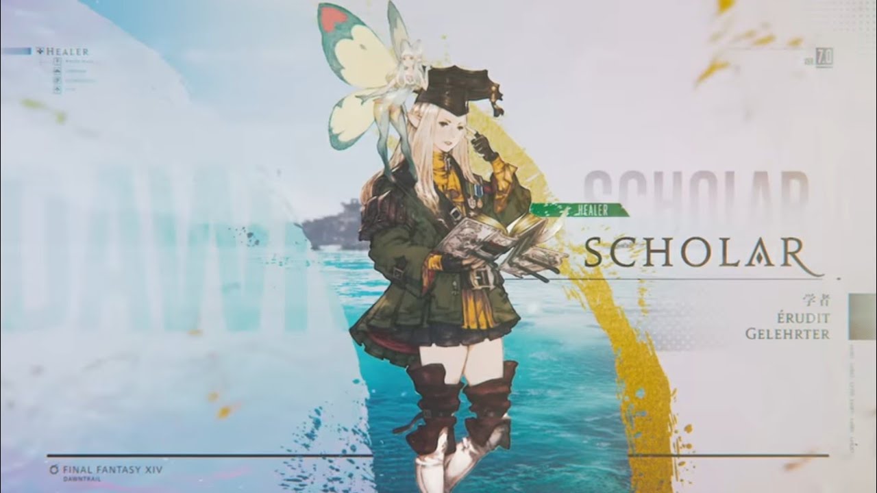 FFXIV Dawntrail Scholar Job Actions