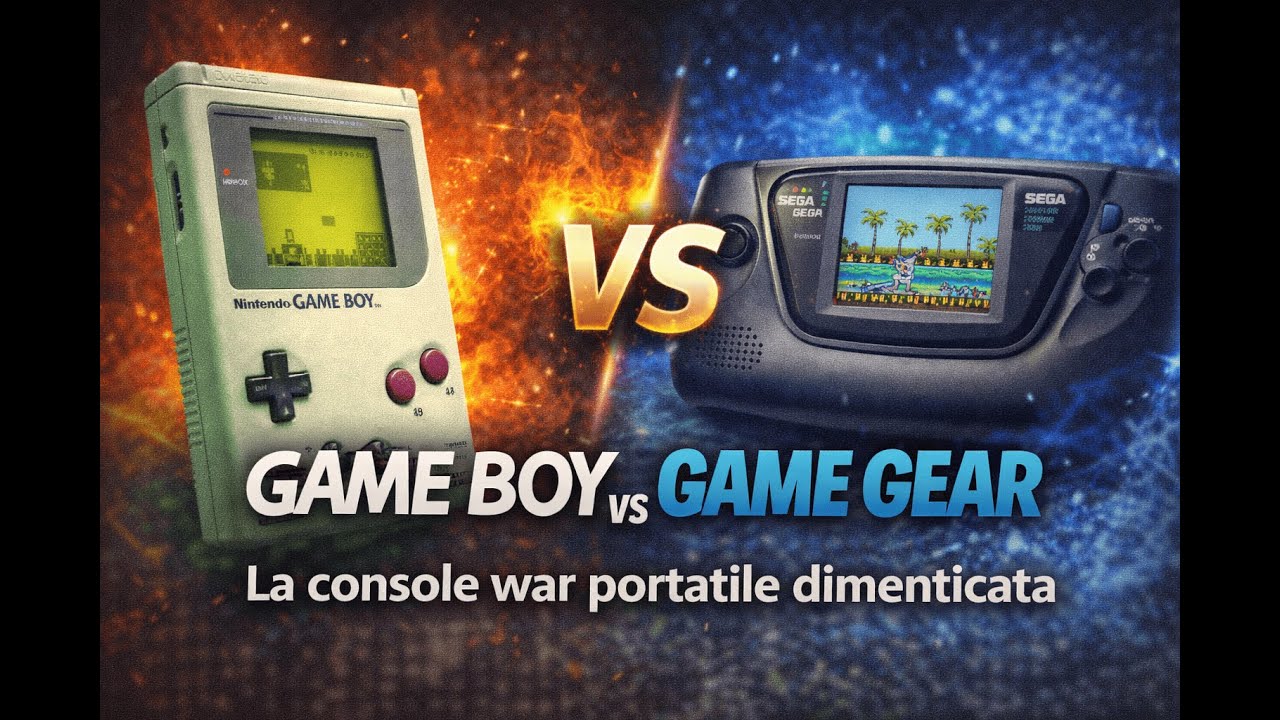 GAME BOY vs GAME GEAR | la console war portatile dimenticata