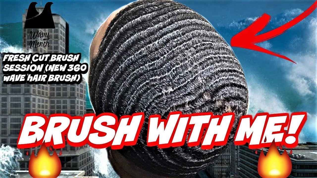 HOW TO GET YOUR 360 WAVE PROGRESS BACK! (FRESH CUT WAVY MERCH BRUSH SESSION) + 1ST IMPRESSION!