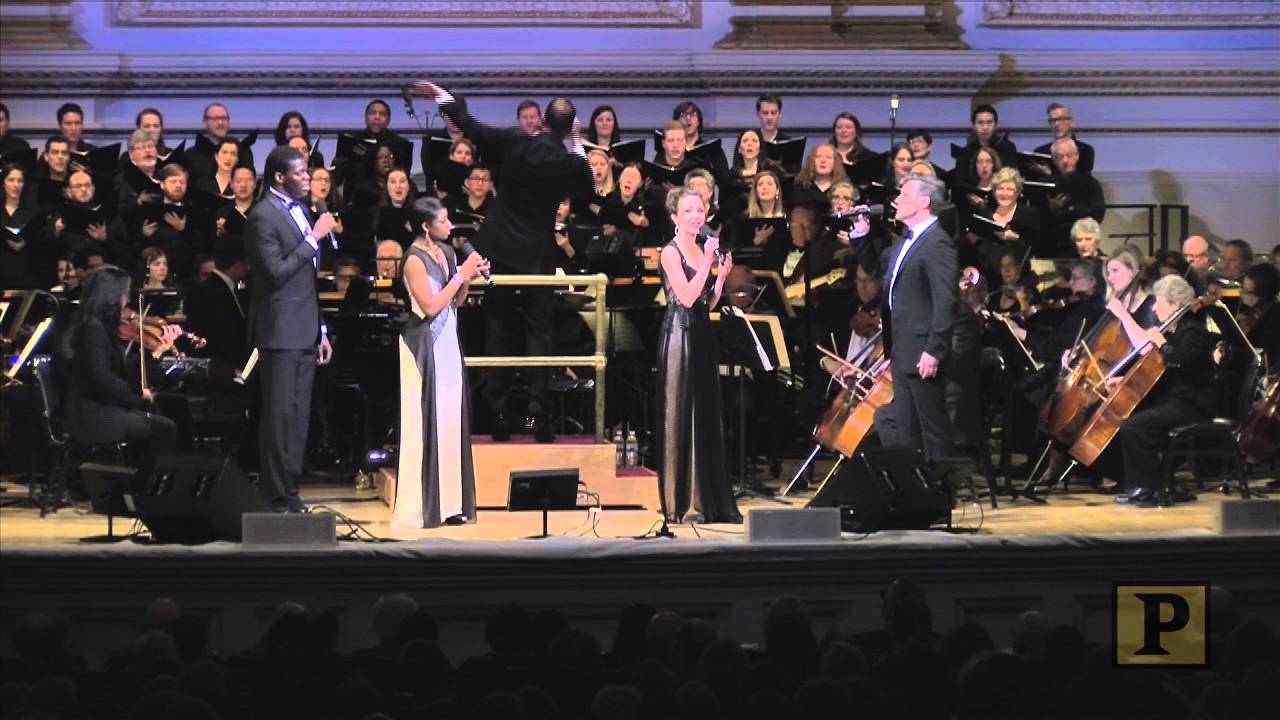 Lea Salonga, Stephanie J. Block and Jeremy Jordan Sing  