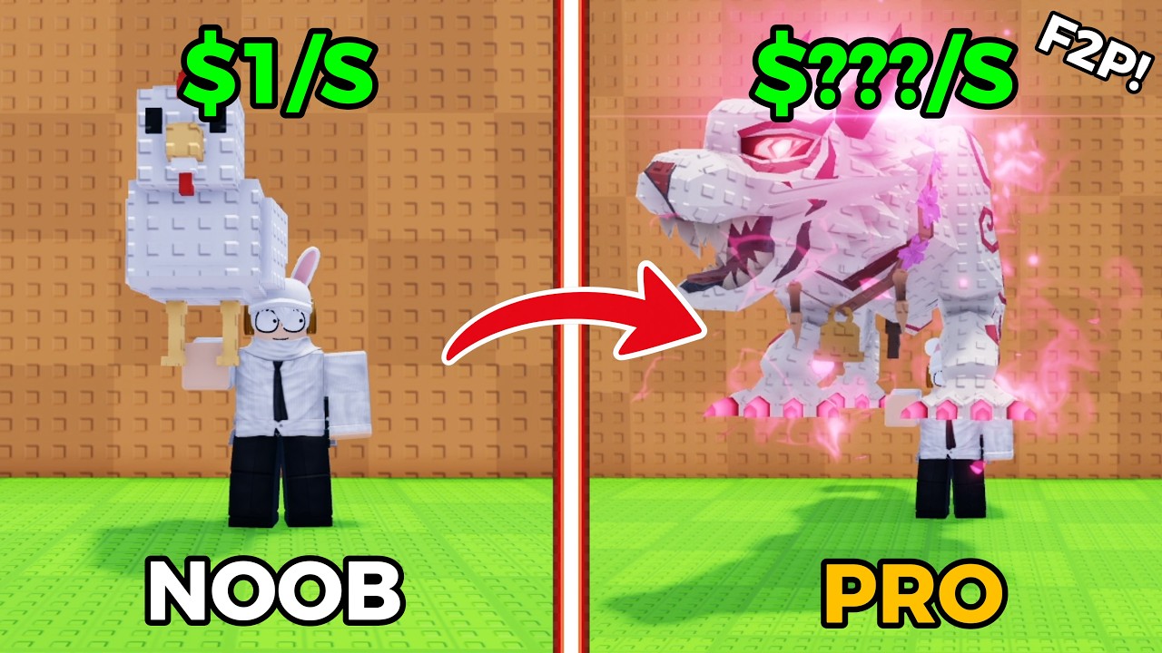 NOOB To PRO Without Spending Any Robux In Steal An Egg&hellip;
