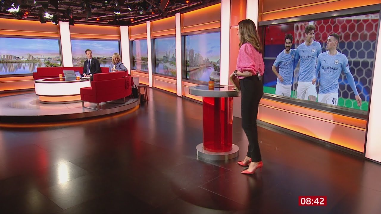 Sally Nugent - BBC Breakfast Sport 17/03/2021 - HD