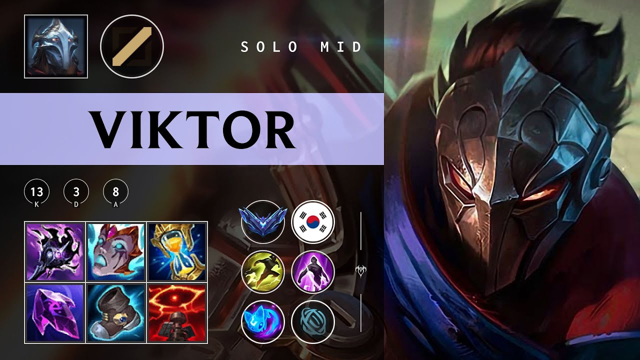 Viktor Mid vs Lissandra - KR Diamond Patch 25.24