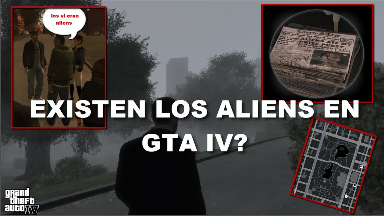 ¿Existen Los OVNIS En GTA IV? ||Gta 4 Misterios||