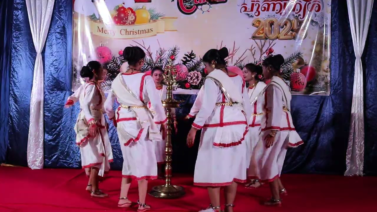 പുണ്യനിശ-2025 (ക്രിസ്മസ് കരോൾ നൈറ്റ് -2025 ) Margam Kali Class 7, 8 & 9