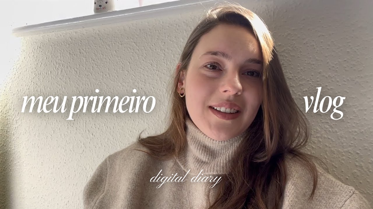 meu primeiro vlog | estudo, autocuidado & pausas