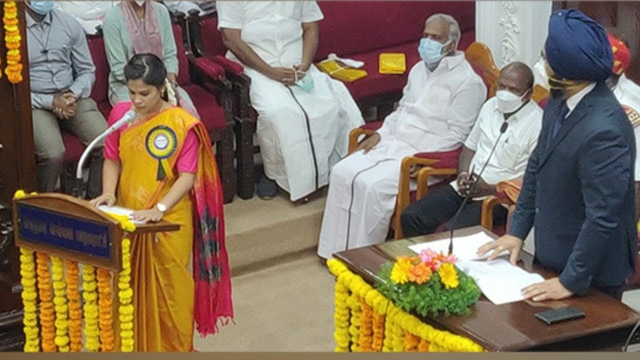 3041 - Chennai to get its youngest Mayor as DMK names 28-yr-old R Priya for post - 12th Mar