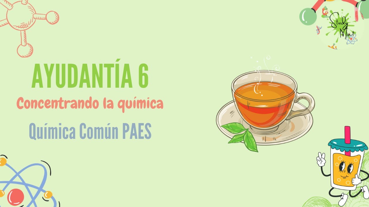 Ayudantía Concentrando la química Disoluciones Químicas PAES preugram