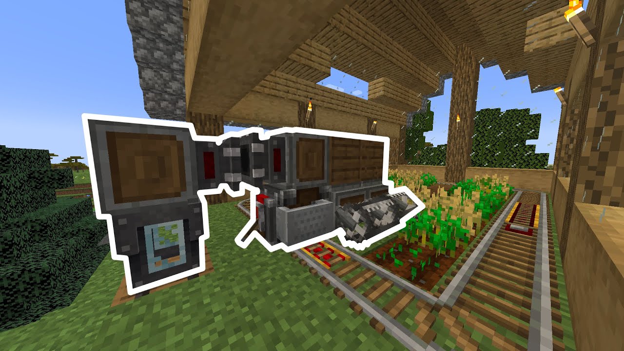 Minecraft 1.18 Create - Automatische Weizenfarm