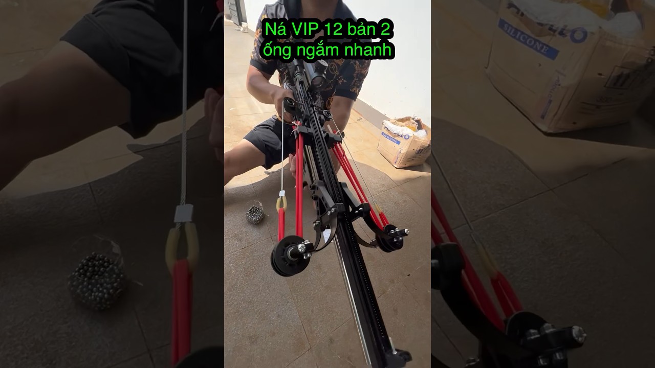 N&aacute; VIP 12 lực cực mạnh #slingshot #sungnacaosu #nobanbi #kenhchiase #nacaosu