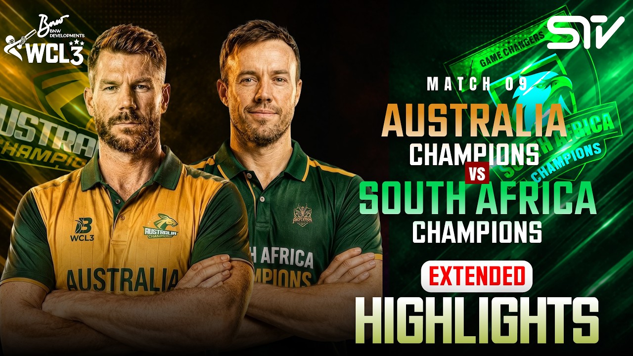 Full Match Highlights | Australia Champions vs South Africa Champions | Match 9 | WCL 2026 | M9O1T