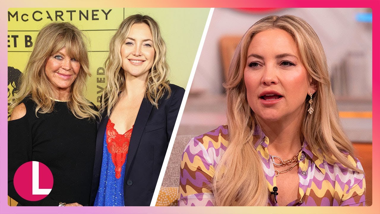 Kate Hudson Reveals Emotional Love Letter to Mother Goldie Hawn | Lorraine