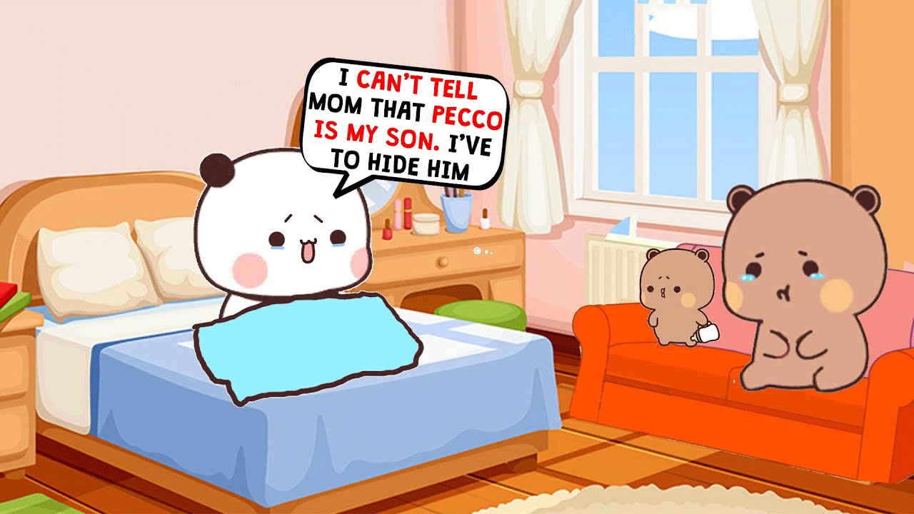 😭 Tears and Secrets😔: Bubu Hides Pecco From Grandma! 😔💭 #BDJ109  | Peach Goma | Bubu Dudu Video