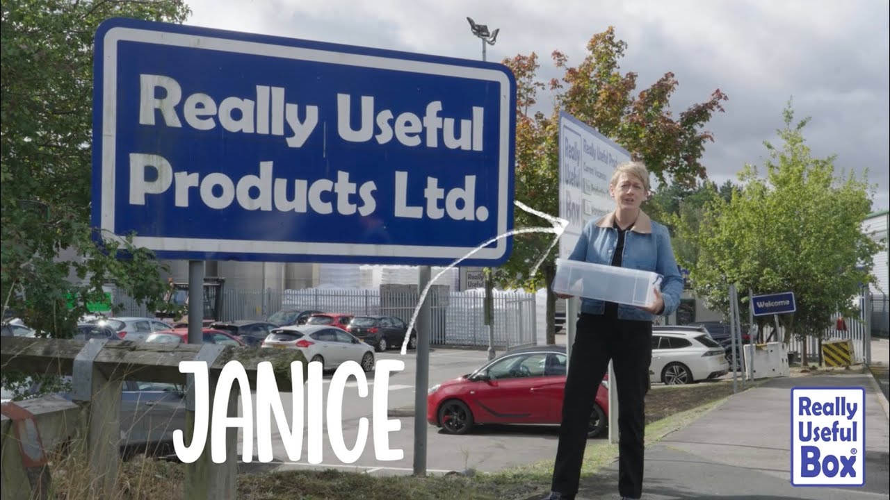 Janice visits Really Useful Box
