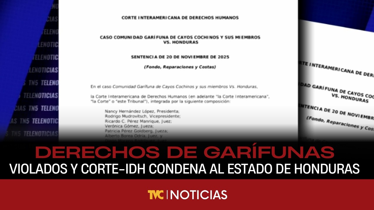 La Corte-IDH condena al estado de Honduras por violar derechos de Garífunas de Cayos Cochinos