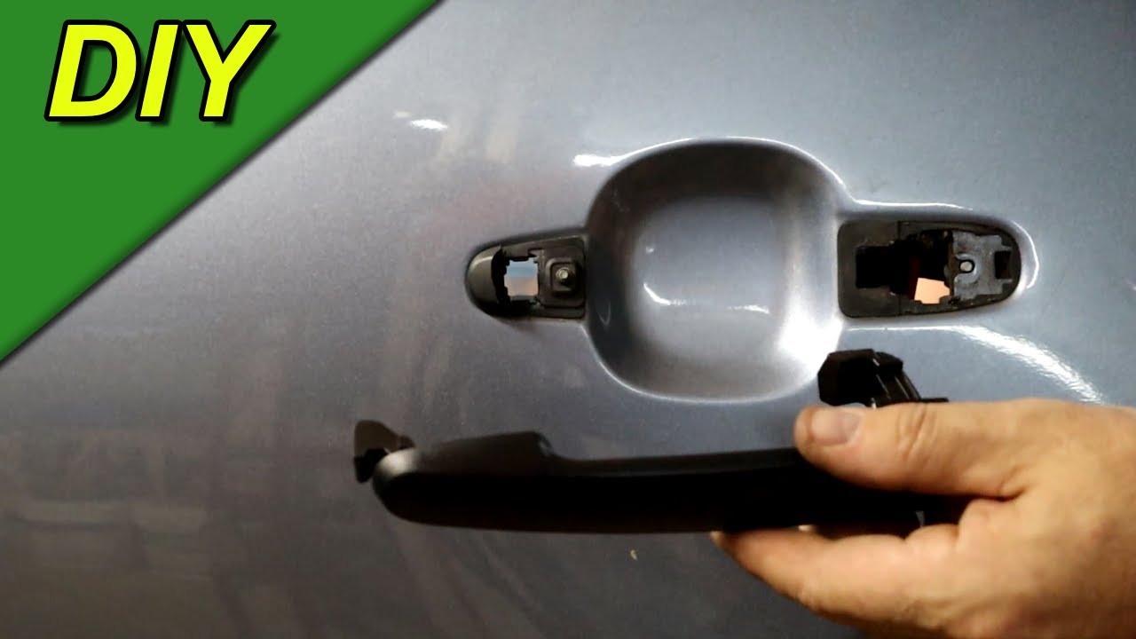 Replace 2006 Toyota Matrix Rear Door Handle | The Fixit Shed