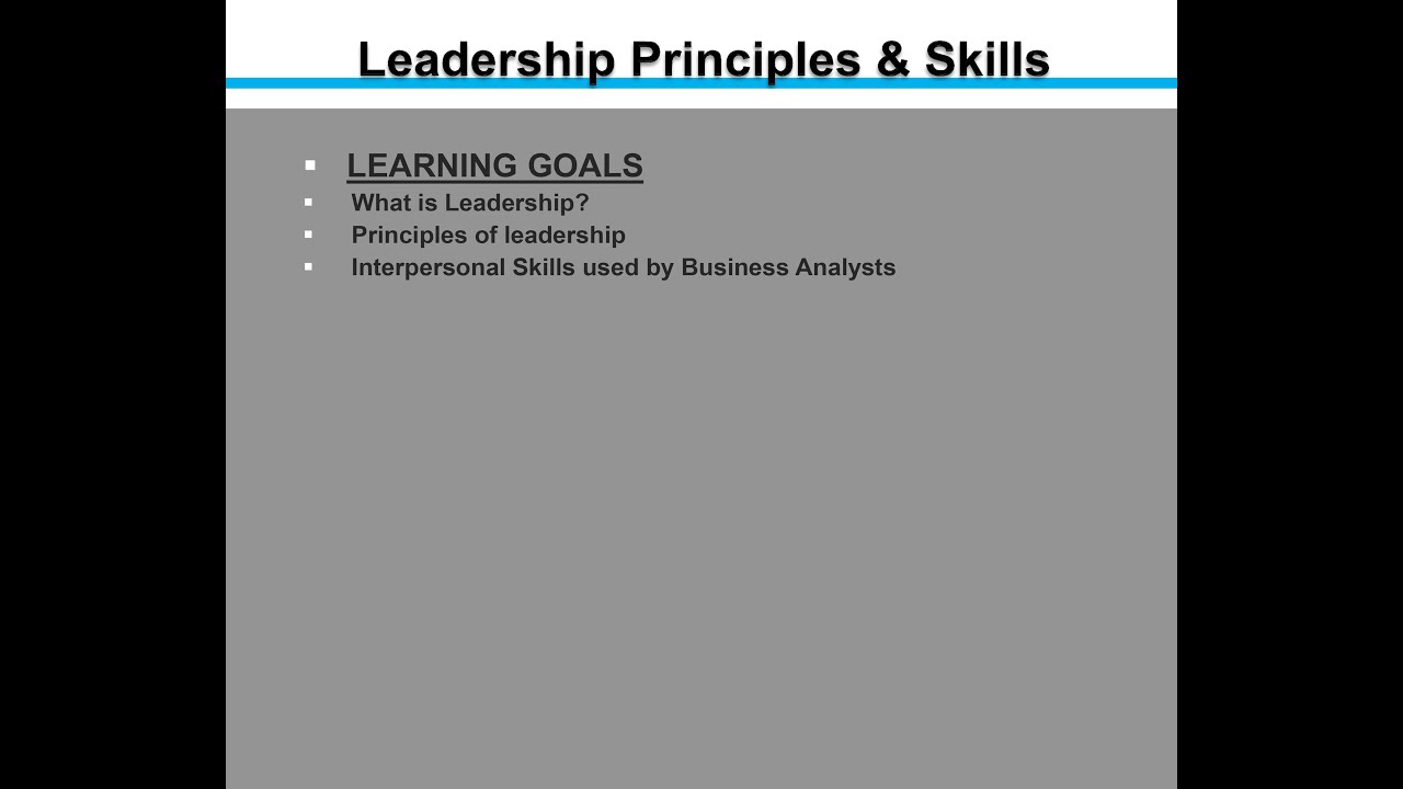 PMI-PBA-PMP Chapter4D All Domains Leadership Skills