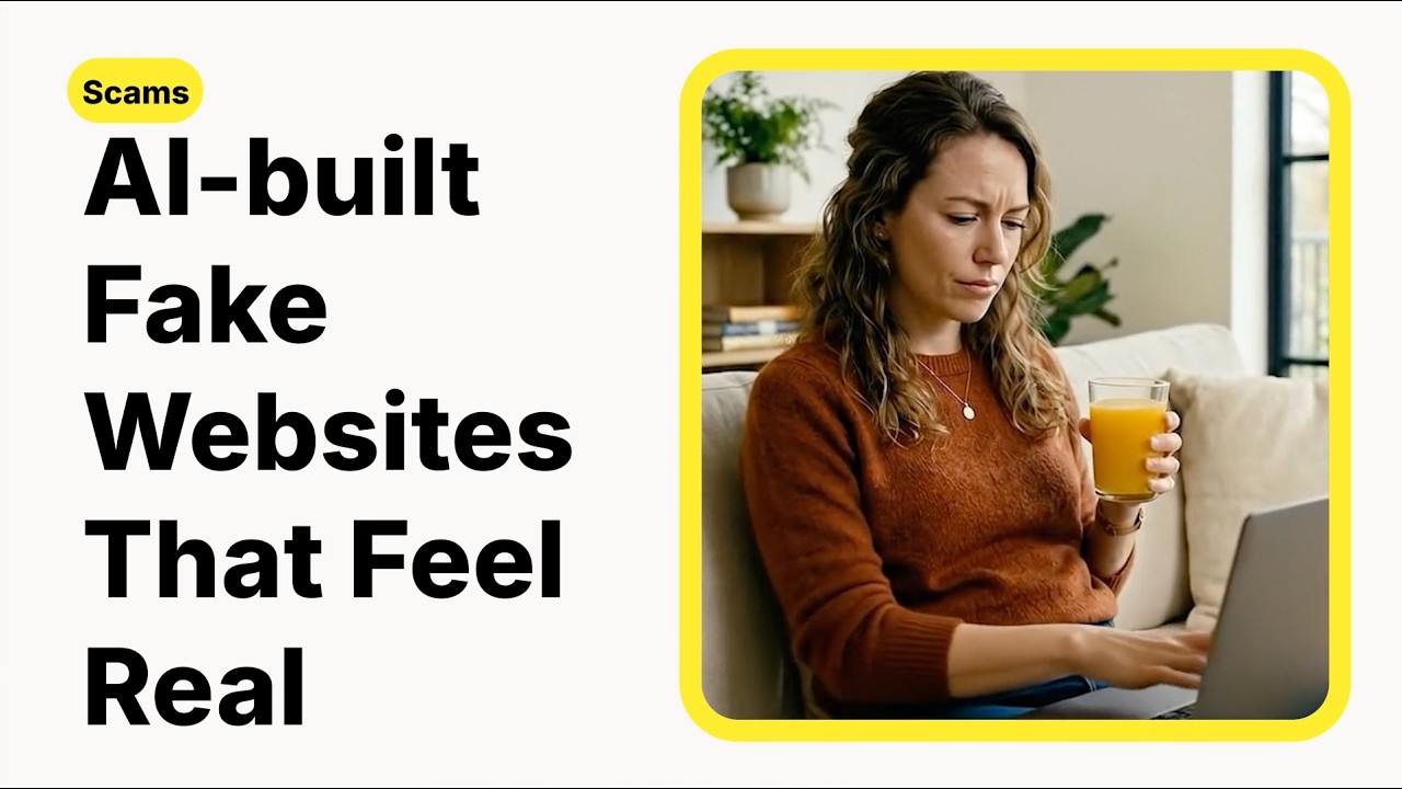 VibeScams AI-built fake websites that feel real