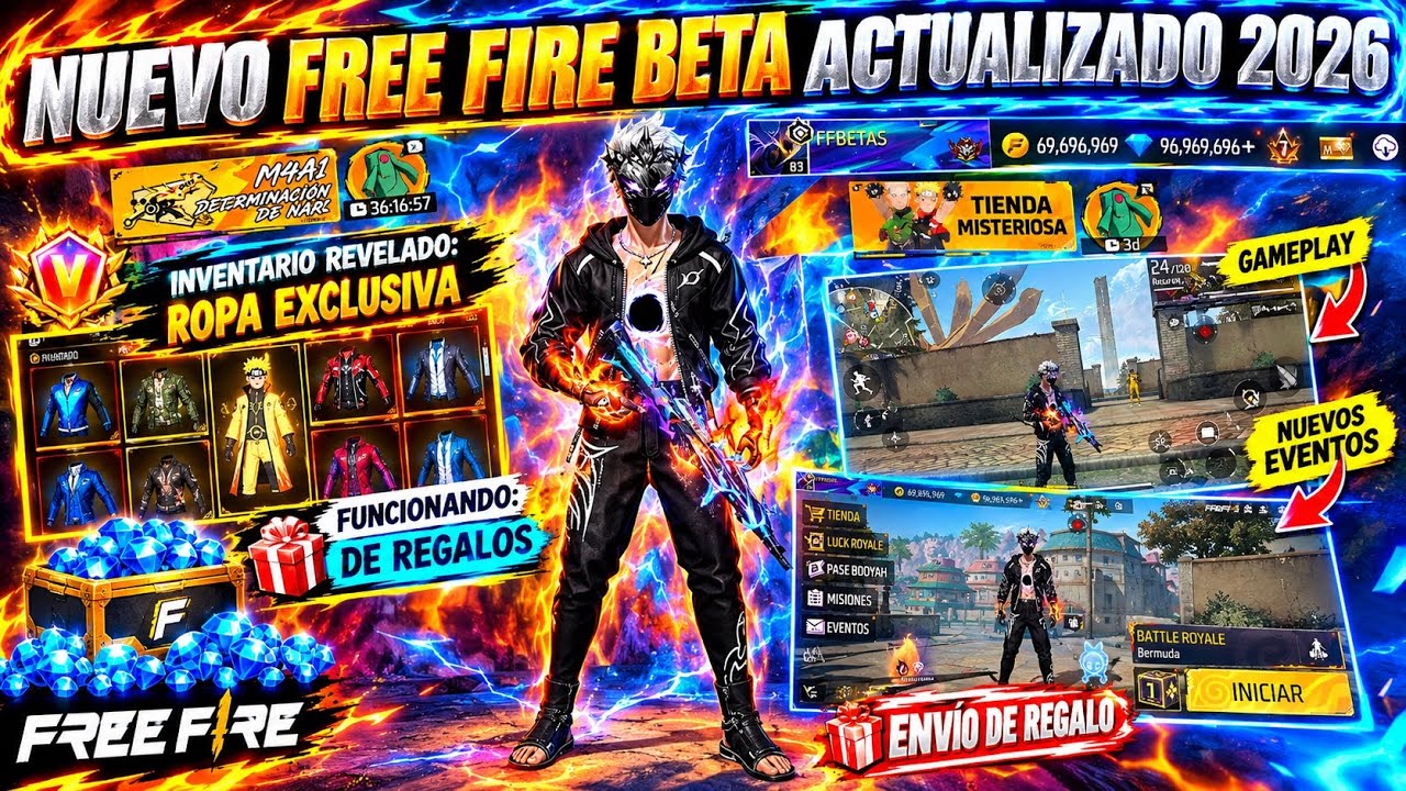 C&oacute;mo Descargar e Instalar el Free Fire Beta Visible 2026 (Versi&oacute;n Actualizada con Skins Premium)