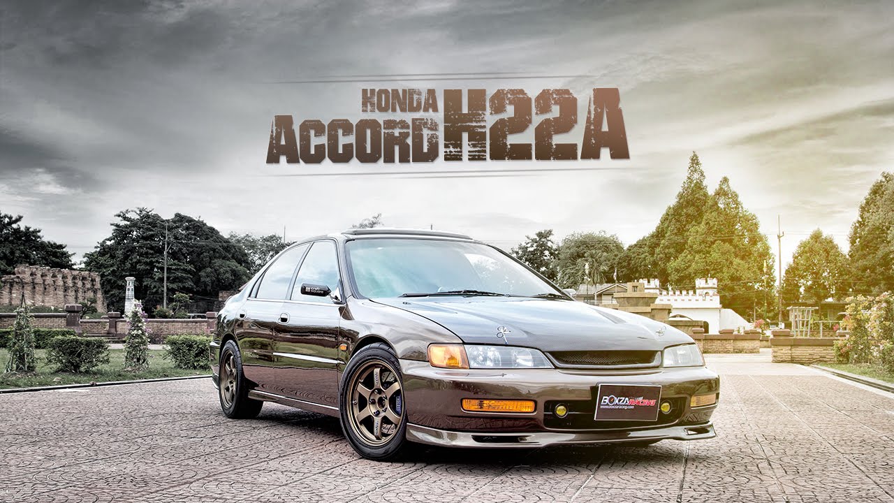 Honda Accord ท้าย 2 ก้อน ที่มาพร้อมกับเครื่อง H22A แบบชุดใหญ่ By BoxzaRacing.com