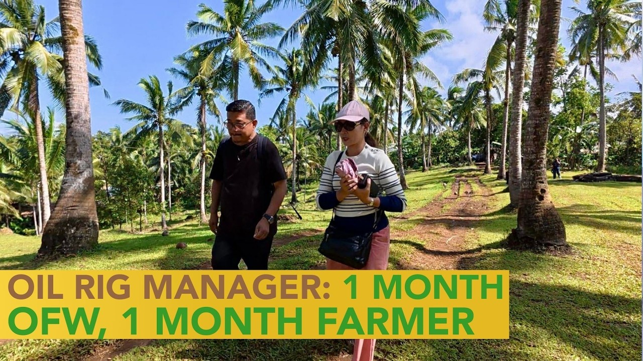 Oil Rig Manager: 1 Month Farmer sa Pinas at 1 Month OFW sa Malaysia!