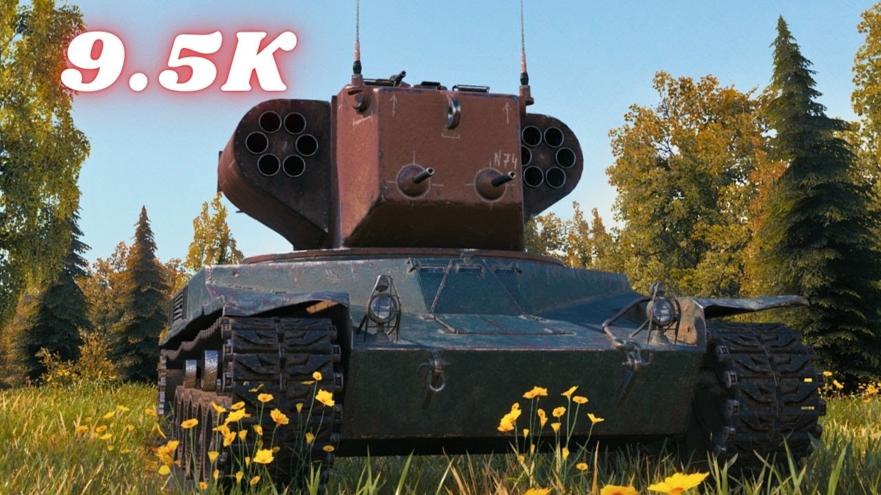 B-C CS 59 - 9.5K Damage  World of Tanks
