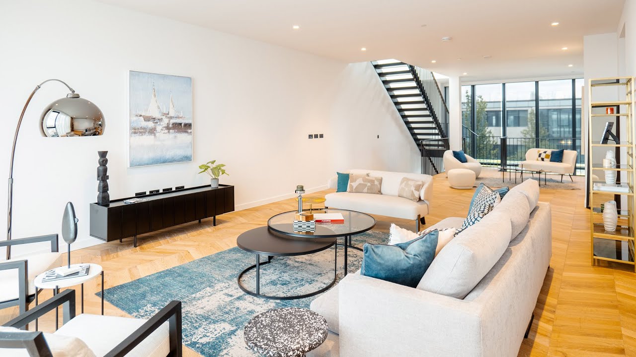 Inside a &pound;9,000,000 'SKY VILLA' at Battersea Power Station | Copperstones Properties