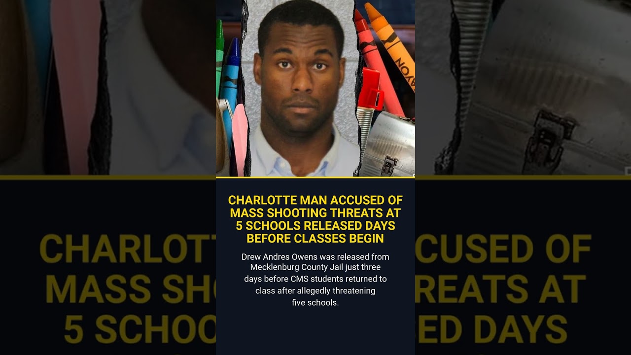 Charlotte Man Accused Of Mass Shooting Threats At 5 Schools Released Days Before Classes B