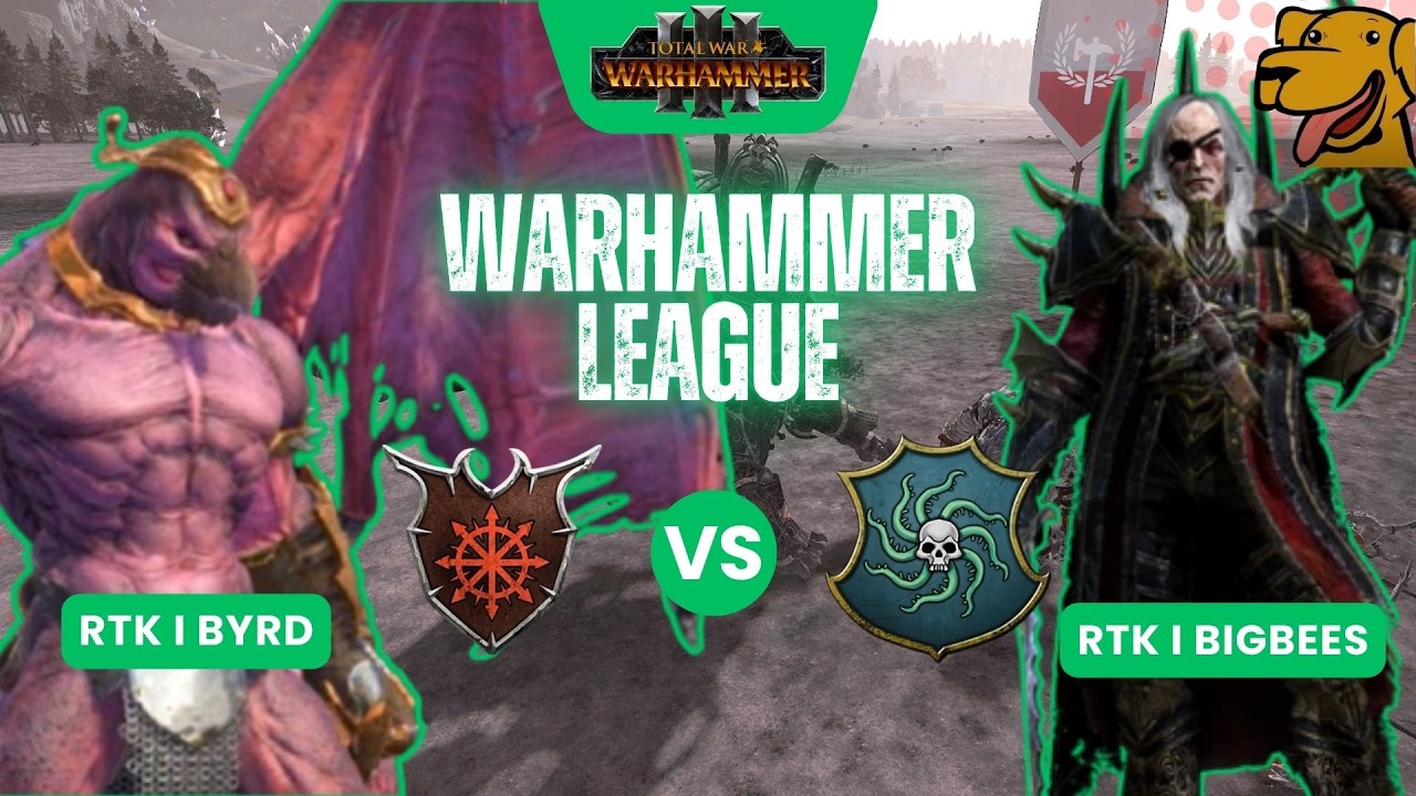 Byrd vs BigBees - Best of 3 Series - Warhammer League #9
