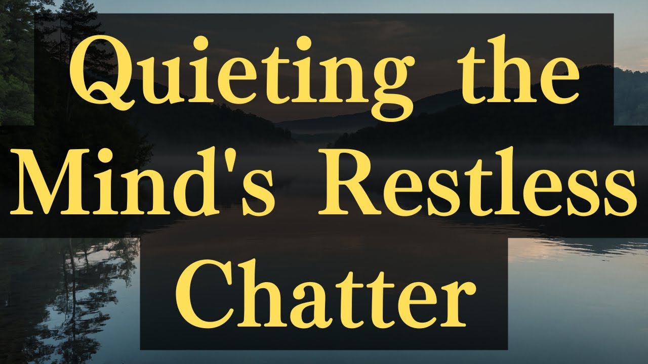 Quieting the Mind's Restless Chatter #yourmonkhaku #buddhism #motivation #mindfulness #spirituality