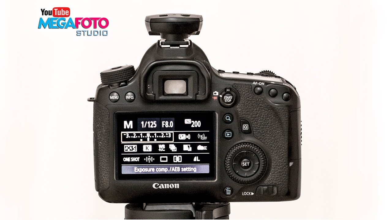 canon 6D Camera | Exposure Bracketing comp. /AEB settings