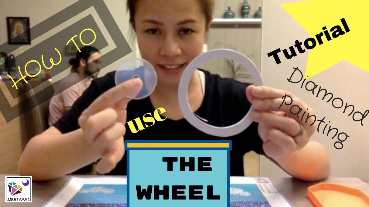 Diamond Painting TOOL TUTORIAL THE WHEEL