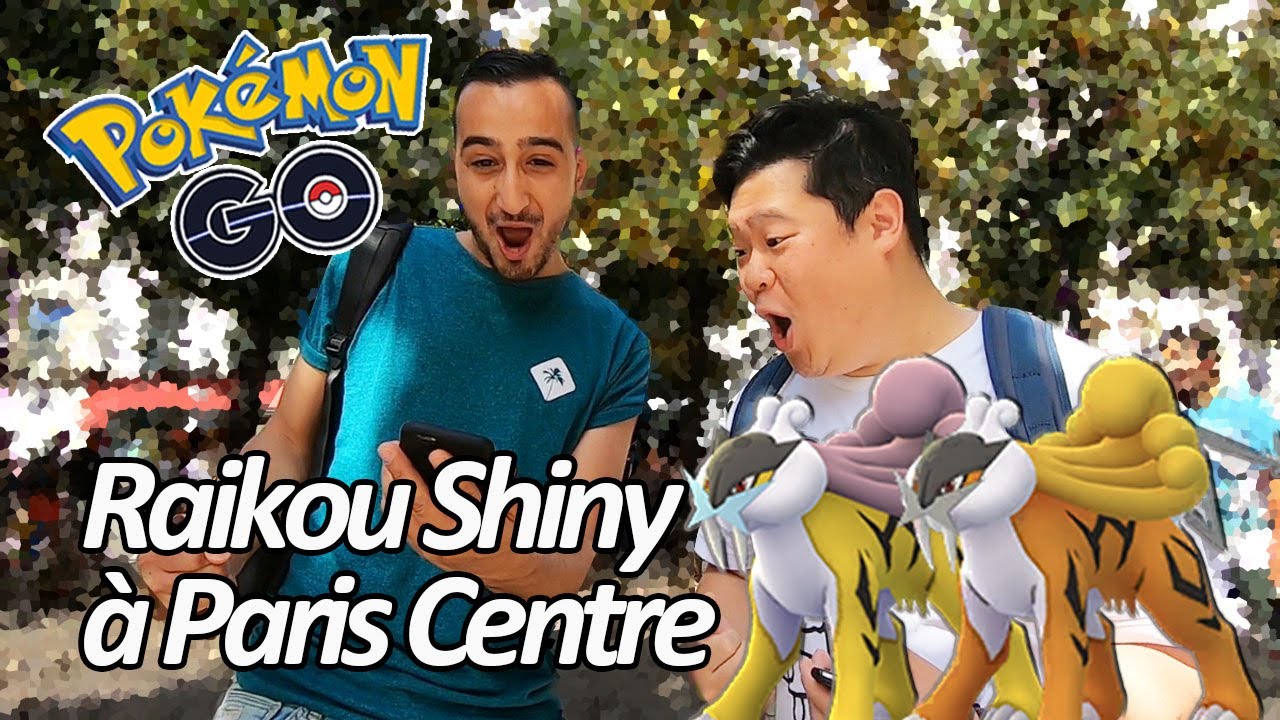 Seb et Ouss : 3 heures de Raid Raikou Shiny - Pokémon GO