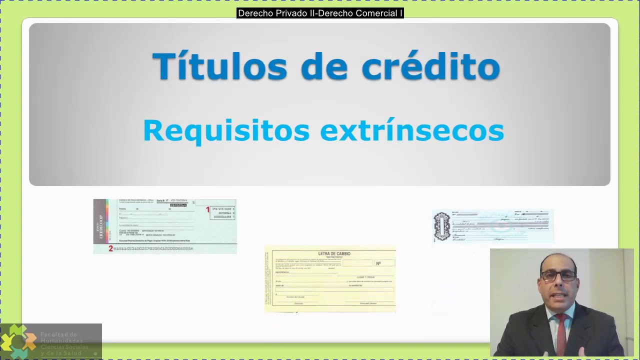 Títulos de Crédito 2da  entrega