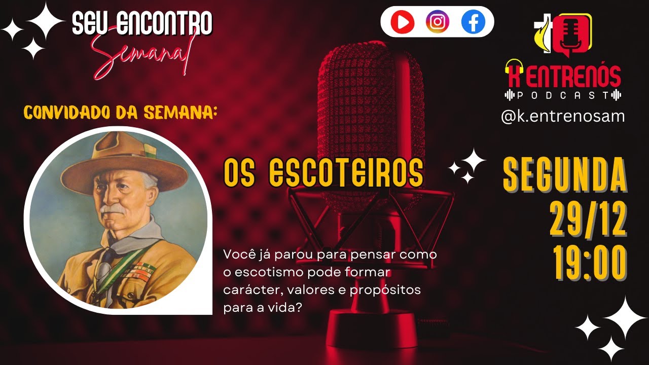 📜 Você já parou para pensar como o escotismo pode formar carácter, valores e propósitos para a vida?