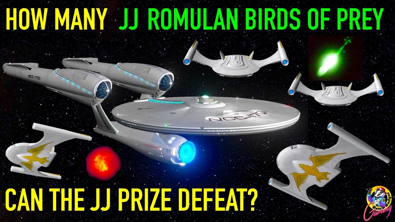 Kelvin Timeline Enterprise Faces The Romulans - Star Trek Starship Battles